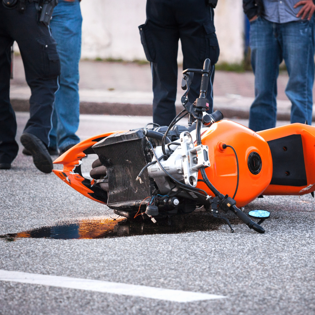 Motorcycle accident Motorcycle accident
